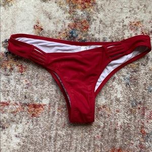 Cupshe Lingering Farewell Swim Bottoms - L